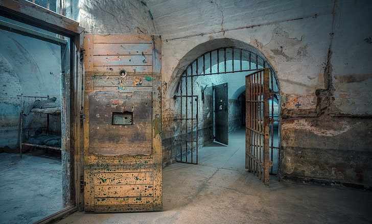 Gefängnis, Gebäude, HD-Hintergrundbild