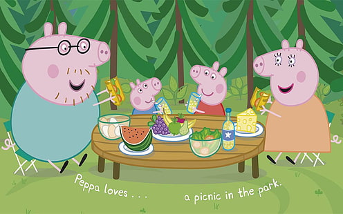 รายการโทรทัศน์ Peppa Pig, วอลล์เปเปอร์ HD HD wallpaper