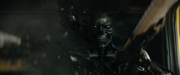 Terminator Dark Fate ، Terminator ، ماكنزي ديفيس، خلفية HD HD wallpaper