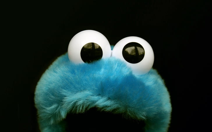 Sesamstraße Cookie Monster, HD-Hintergrundbild