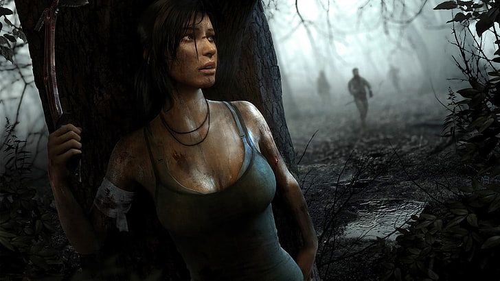 Lara Croft, Tomb Raider'in Yükselişi, Tomb Raider, HD masaüstü duvar kağıdı