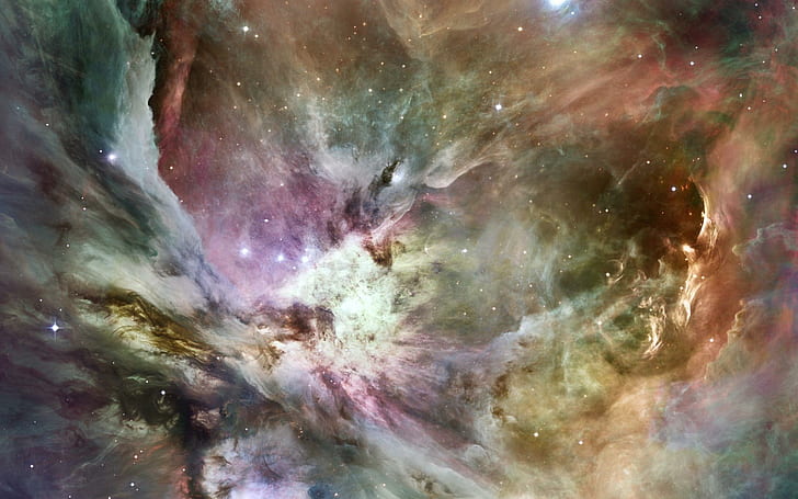 Sci Fi Science-fiction Univers spatial Nébuleuse étoiles Couleur de la poussière Couleur Images lumineuses, Fond d'écran HD