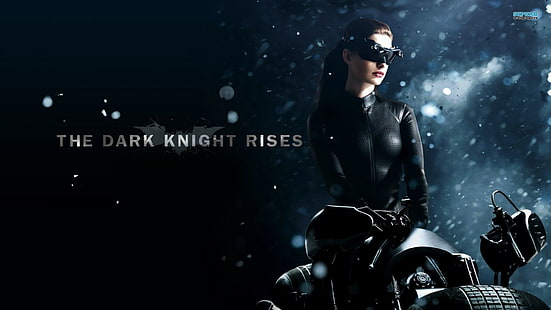 films, The Dark Knight Rises, Anne Hathaway, MessenjahMatt, Selina Kyle, Catwoman, Fond d'écran HD HD wallpaper