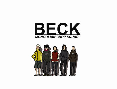 Beck, Tanaka Yukio, Minami Ryuusuke, Chiba Tsunemi, Taira Yoshiyuki, Sakurai Yuji, HD papel de parede HD wallpaper