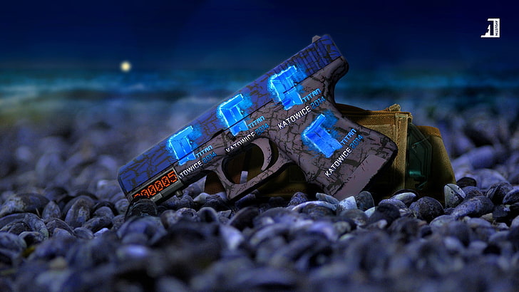 Game, weapon, art, Glock-18, counter strike global offensive, CS GO, HD  wallpaper | Wallpaperbetter