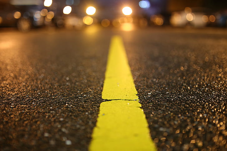 grå betongväg, 台北, Sigma, 35mm, F1.4, DG, Canon 6D, grå, betongväg, Taiwan, Taipei, gata, asfalt, natt, väg, motorväg, upplyst, gul, bakgrunder, trafik, mörk, defokuserad, HD tapet