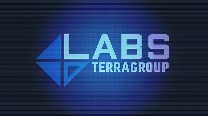 Escape from Tarkov, Terragroup Labs, Terragroup, scanlines, Ретро компютри, лого, HD тапет