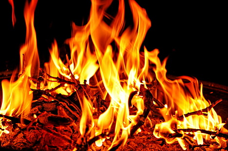 Kohlen, Feuer, HD-Hintergrundbild HD wallpaper