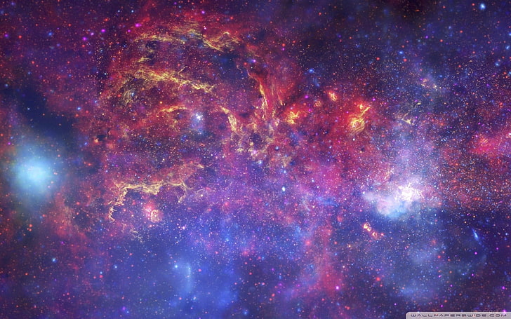 Digitale Tapete der Galaxie, Raum, digitale Kunst, HD-Hintergrundbild