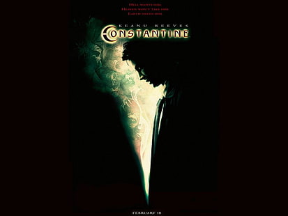 콘스탄틴 영화 포스터, 영화, 콘스탄틴, 존 콘스탄틴, HD 배경 화면 HD wallpaper