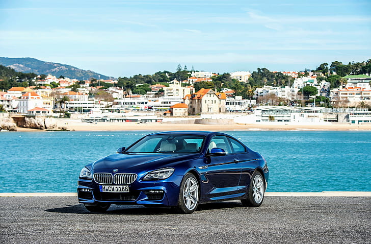 2015, BMW, 650i, Coupé, bmw azul m5, 2015, bmw, 650i, coupé, M, Pacote desportivo, F13, HD papel de parede