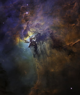الفضاء ، هابل ، السديم ، الفضاء السحيق ، علم الفلك، خلفية HD HD wallpaper