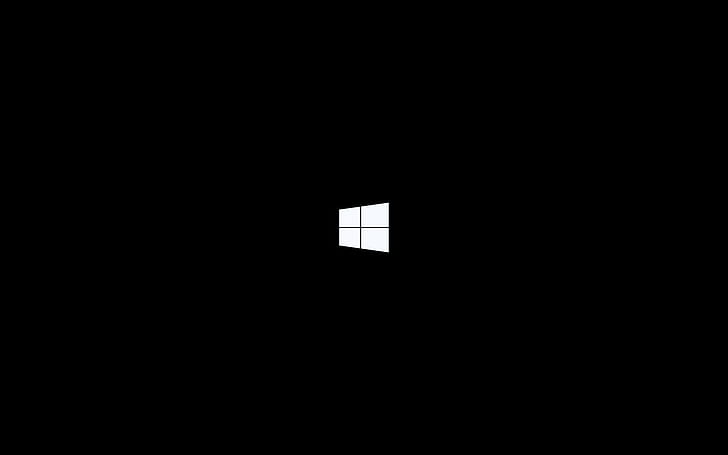 logo, Microsoft Windows, minimalism, Operativsystem, Windows 10, HD tapet