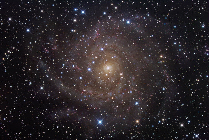 grün blau weltraum rot nacht sterne galaxien wand lila noten l33t Space Galaxies HD Art, blau, rot, grün, nacht, sterne, weltraum, HD-Hintergrundbild