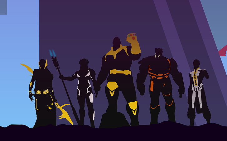 Avengers Infinity War Thanos konstverk, Infinity, Artwork, Avengers, War, Thanos, HD tapet