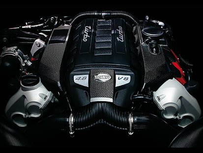 Porsche Turbo V-8 Engine Carbon Fiber HD, автомобили, porsche, двигател, 8, карбон, влакна, v, турбо, HD тапет HD wallpaper