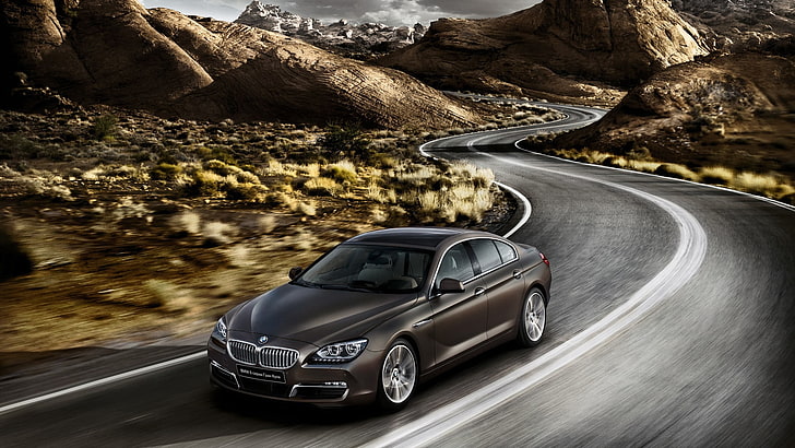 BMW, 6 series, F06, 2015, gran coupe, HD wallpaper