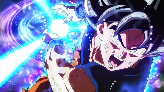 Son Goku, Dragon Ball Super, Dragon Ball, saiyan, Kamehameha, Ultra-Instinct Goku, วอลล์เปเปอร์ HD HD wallpaper