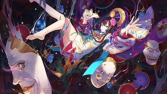 Anime, Onmyouji, Menreiki (Onmyouji), HD wallpaper HD wallpaper
