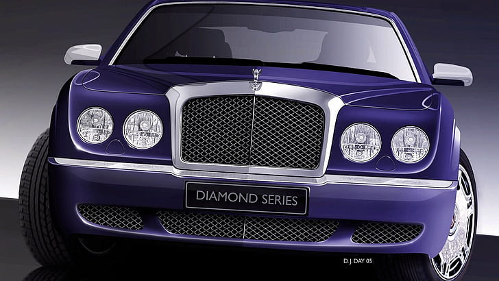 Arnage, Bentley, diamant, série, Fond d'écran HD