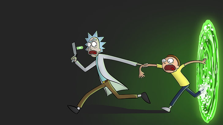 Rick and Morty, Rick and Morty, TV, Rick Sanchez, Morty Smith, Tapety HD