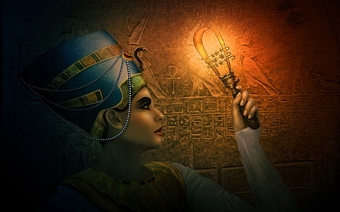 Konstnärlig, Cleopatra, HD tapet HD wallpaper