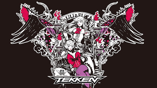 Tekken, Tekken 7: Fated Retribution, Елиза (Tekken), Лили Рошфор, HD тапет HD wallpaper