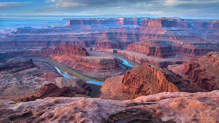 View of Canyonlands From Dead Horse Point, Moab, Utah, National Parks, HD wallpaper