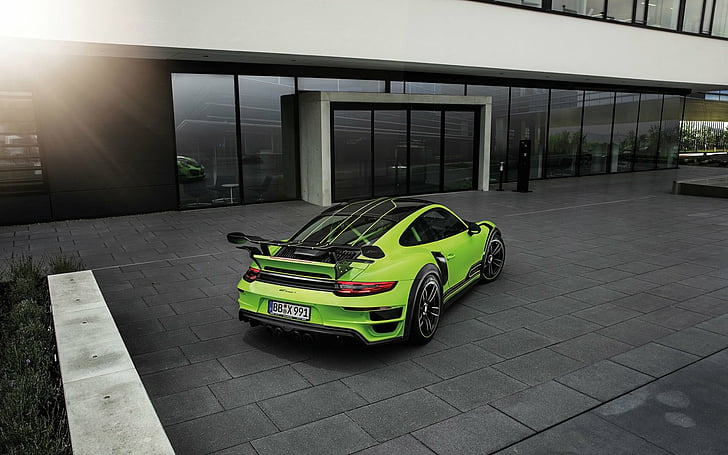 Porsche, Porsche 911 Turbo, Car, Porsche 911, Porsche 911 Turbo S GTStreet R, Supercar, Vehicle, HD wallpaper