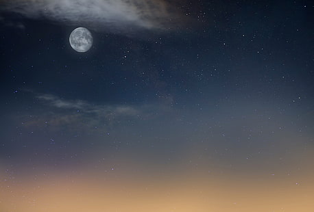 księżyc 4k tła do pobrania, Tapety HD HD wallpaper