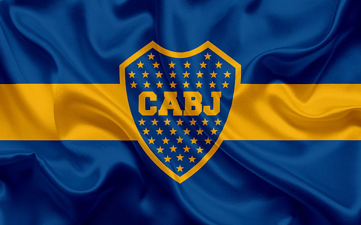 Fotboll, Boca Juniors, emblem, logotyp, HD tapet