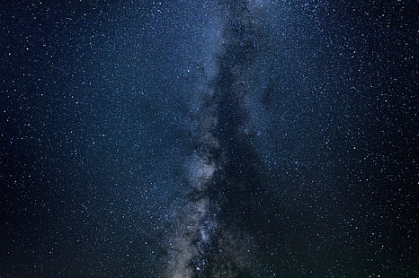 Milchstraße digitale Tapete, Natur, Sterne, Galaxie, Raumkunst, digitale Kunst, HD-Hintergrundbild HD wallpaper