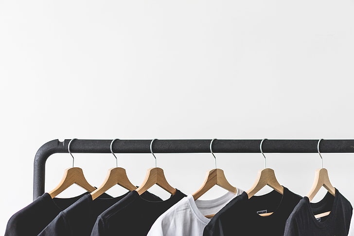 clothing, hanger, t-shirt, HD wallpaper