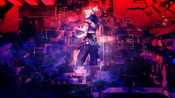 Valorant, video game art, anime, Counter-Strike, shooter, Platinum Conception s, Photoshop, HD wallpaper