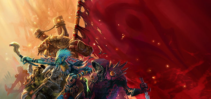 Warcraft, kalabalık, video oyunları, World of Warcraft, Ork, ölümsüz, HD masaüstü duvar kağıdı