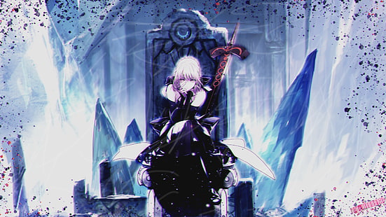 Sabre, Fate / Grand Order, Sabre Alter, HD обои HD wallpaper