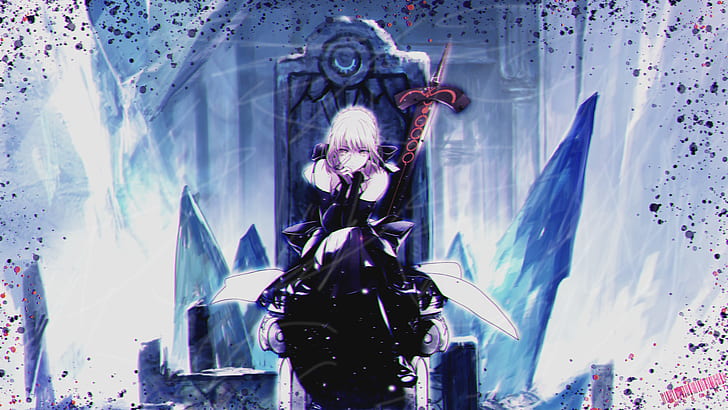 Sabre, Fate / Grand Order, Sabre Alter, Tapety HD