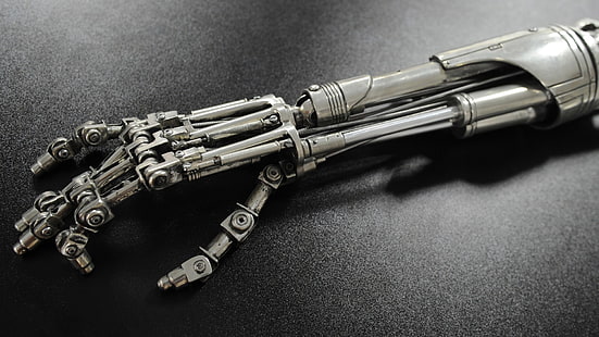 Cyborg, Endoskelett, Terminator, Filme, HD-Hintergrundbild HD wallpaper