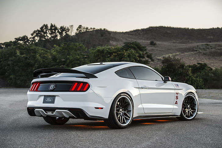 Ford Mustang Apollo Edition, ford apollo mustang 2015, samochód, Tapety HD