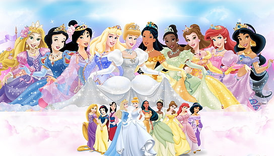 Disney, principesse, Sfondo HD HD wallpaper