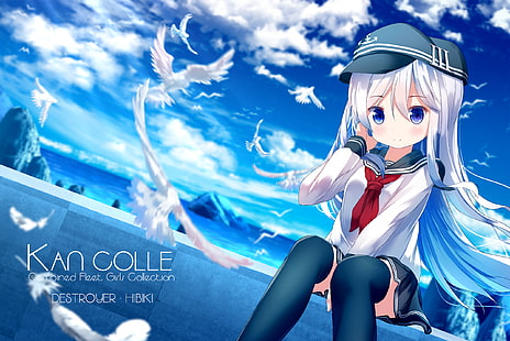 Anime, Collezione Kantai, Hibiki (Kancolle), Sfondo HD HD wallpaper