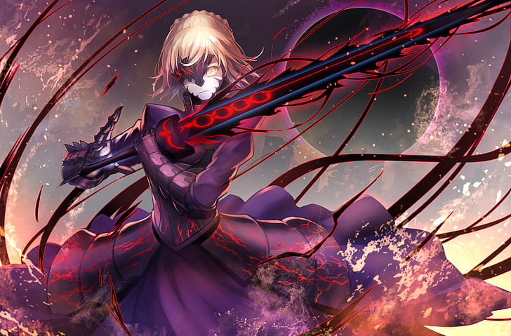 Fate Series, Fate/Grand Order, Saber Alter, HD wallpaper
