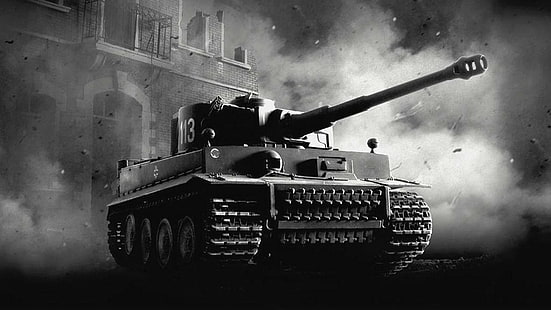 tank, perang, Tiger P, Wallpaper HD HD wallpaper