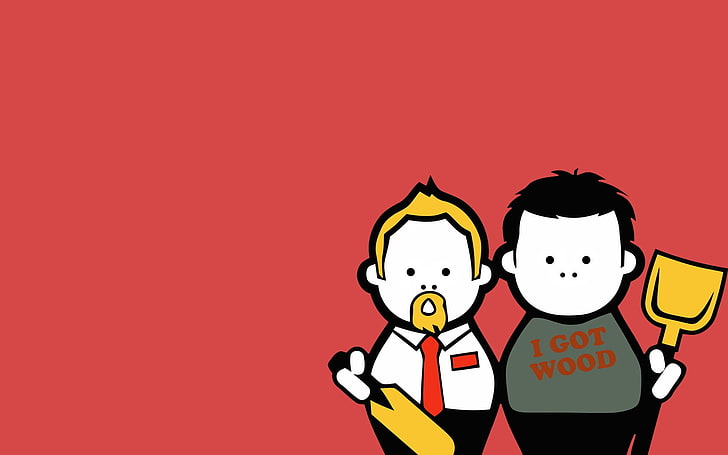 Shaun of the Dead, movies, Simon Pegg, Nick Frost, Blood and Ice Cream, HD wallpaper