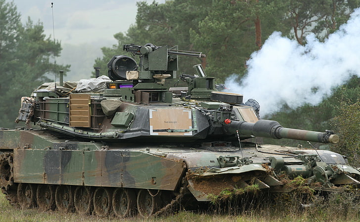tanque, armadura, Abrams, M1A2, Fondo de pantalla HD