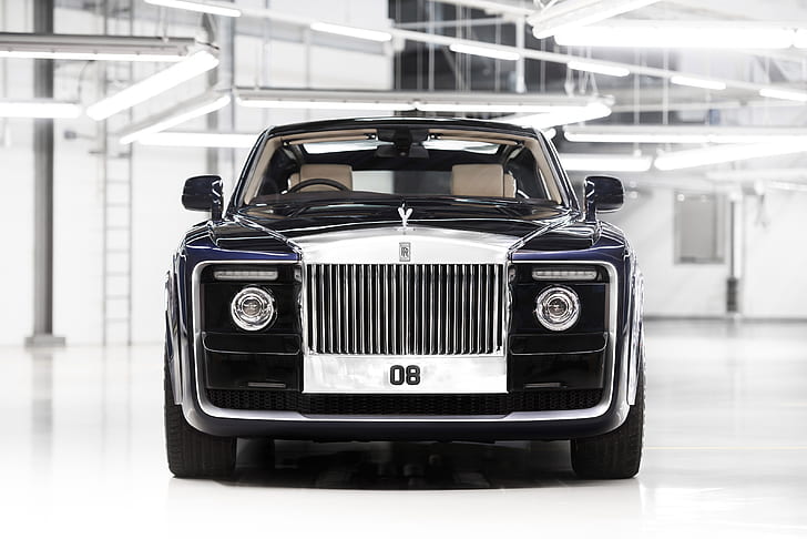 Rolls-Royce Sweptail, la voiture la plus chère au monde, 4K, Fond d'écran HD