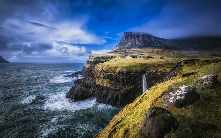 natureza, Ilhas Feroe, HD papel de parede