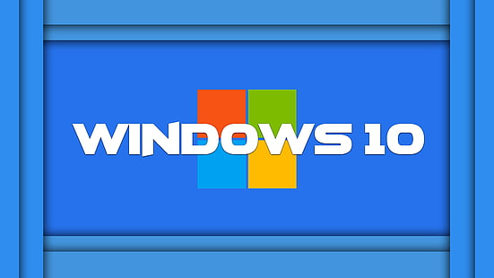 โลโก้ Windows 10, Windows 10, ระบบปฏิบัติการ, คอมพิวเตอร์, อารมณ์ขัน, วอลล์เปเปอร์ HD HD wallpaper
