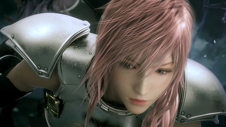 Final Fantasy персонаж, Клэр Фаррон, Final Fantasy XIII, видеоигры, HD обои