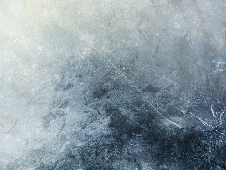 black and gray area rug, frost, ice, texture, HD wallpaper
